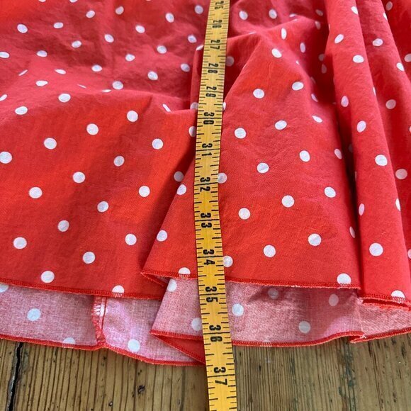 Bailey Blue Polka Dot Orange Dress ‎ Size 2X - Picture 9 of 9